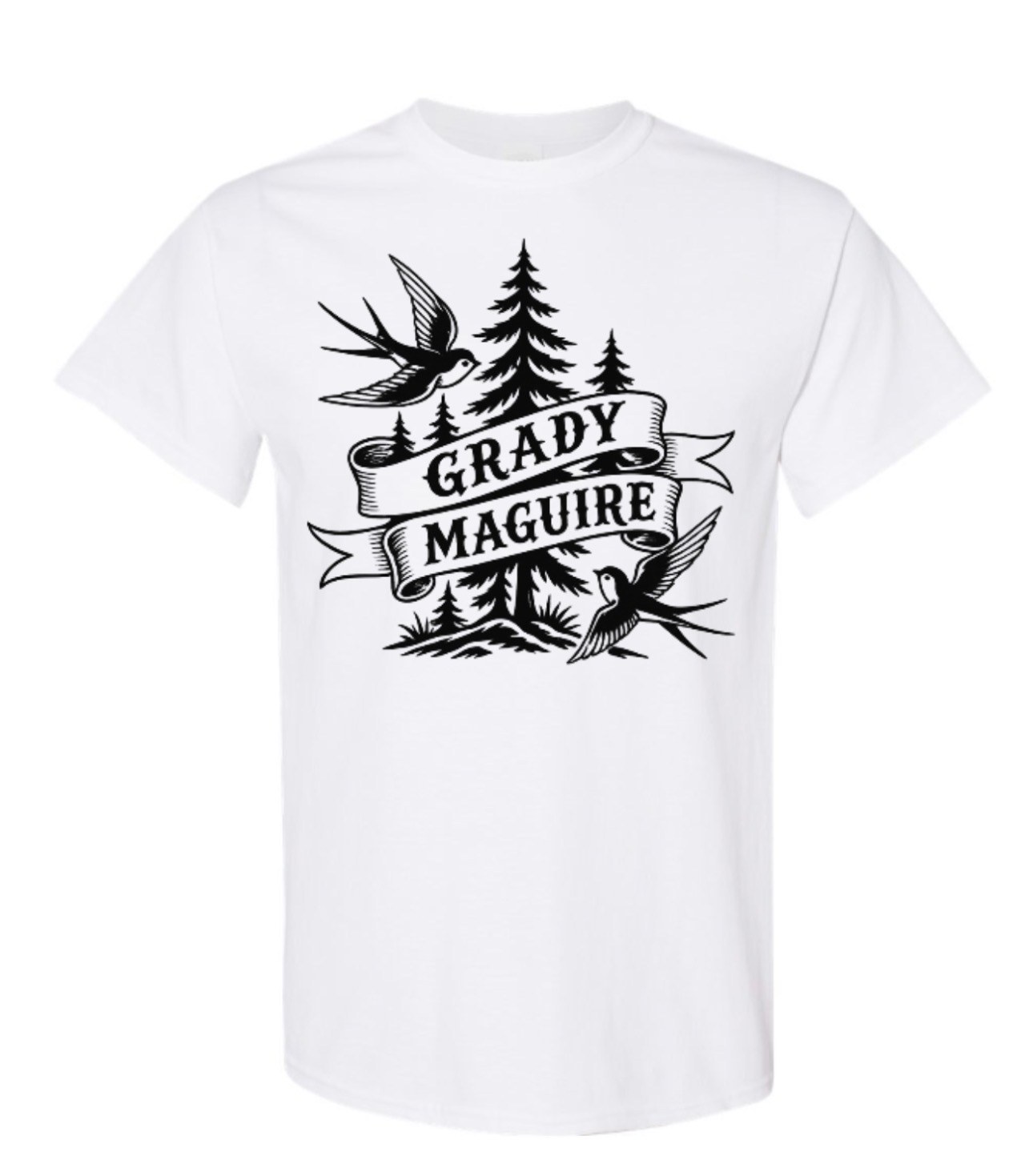 Grady Maguire White Tee